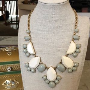 Kate Spade Celedon Green and Ivory Goldtone Statement Bob Necklace